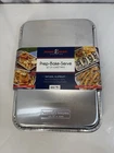 Nordic Ware Naturals Prep Bake & Serve Aluminum Sheet Pans Set 4 New Usa Silver. Price: $15.60.