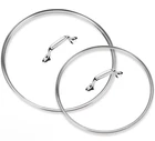 *brand New* All-clad HA1 Nonstick Tempered Glass 10/12 Inch Lid Set. Price: $49.00.