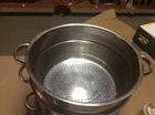 Back To Basics Stainless Steel Steamer, 4 Piece Used. Price: $40.00.