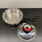 Society Sensi-tone Cookware Ultrex 7 T304S 1 Qt Sauce Pan Pot With Lid Usa Made Used. Price: $44.99.