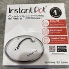 Instant Pot Mini 3 Quart Clear Tempered Glass Lid New Box. Price: $12.97.