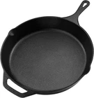 Utopia Kitchen 12 Inch Cast Iron Skillet, Pre-seasoned, Oven Safe Frying Pan... New. Price: $83.97.