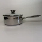 Wolfgang Puck Cafe Collection 2 Qt Covered Pot Sauce Pan With Lid Used. Price: $26.99.