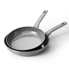 Sanho 2PC Ceramic Frying Pan Set Nonstick, 10" & 12", Diamond-titanium Coating New. Price: $41.99.
