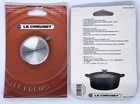 Creuset Brushed Stainless Steel 2-INCH Round Replacement Knob Pot Handle, Nos New. Price: $25.00.