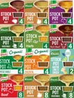 Knorr Stock Pots Chicken, Beef, Lamb, Vegetable, Organic, Rich 4 + 8 Packs New. Price: $9.15.