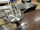 Viking 3-PLY Stainless Steel Saute Pan Mirror Finish 5.25 Qt No Lid Used. Price: $64.89.