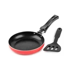 Brooklyn Steel Co. Mini Round Fry Pan & Slotted Turner 2-PC. Set, Lychee New. Price: $19.99.