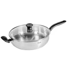 T-fal Simply Cook 5.5QT Stainless Steel Saute Pan With Lid New. Price: $67.99.