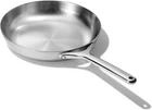 Premium 5-PLY Stainless Steel Fry Pan 10.5", 2.7 Qt, Oven Safe, Non-toxic New. Price: $224.99.