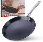 10 Inch (9.4 ) Nonstick Ceramic Coating Stainless Steel Crepe Pan, Tawa, Dosa... New. Price: $32.60.