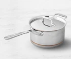 Saucepans, 4 Qt. By All-clad Copper Core, New. Price: $220.00.