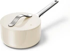 Caraway Home 1.75QT Mini Sauce Pan Cream- 7INCH Lid New. Price: $75.00.