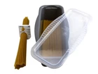 Microwave Pasta Cooker Built In Portion Tool Bpa Free Non Stick Quick Meal New. Price: $27.14.