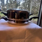 Cutco Waterless Ply S/steel Aluminum Core 11.5" Skillet Fryer W-dome Lid Xlnt Used. Price: $120.00.