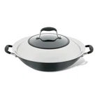 Anolon Advanced Home Hard 14" Nonstick Wok With Lid - Onyx Used. Price: $57.99.