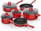 Induction Cookware Pots And Pans Set 10 Piece, Bezia Dishwasher Safe Nonstick New. Price: $143.64.