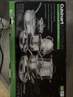 New Cuisinart Contour Stainless Steel 14-PC. Cookware Set With Tools 44-14ST. Price: $92.80.