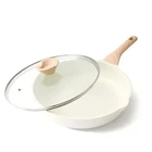 Kordisen Nonstick Ceramic Frying Pan With Lid, 12.5 Inch Large Skille... New. Price: $47.04.