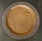 Maskwa Ridge Bear Paw Set Of Dinner Plates 12" Big Sky Carvers Flemming Lodge Used. Price: $89.99.
