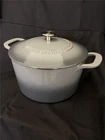 + Martha Stewart Gatwick 7 Qt Cast Iron Round Dutch Oven W/ Lid Classic Grey New. Price: $71.42.