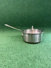 Emeril Copper Core 2 Qt Quart Sauce Pan Pot Stainless Steel W Glass Lid Used. Price: $47.79.