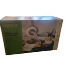 Figmint Ceramic Nonstick Cookware Set 7-PIECE White Induction Gas Electric New. Price: $99.19.