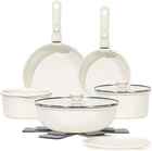 15PCS Pots Pans Stick, Cookware Sets With Detachable Handle, New. Price: $63.17.