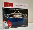 Emeril Lagasse 4.5 Quart Stockpot Premium Ceramic Non-stick Boxed New. Price: $19.99.