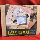 Charcoal Companion Himalayan Salt Plate 8X8 And Scrubber Brush Set New. Price: $26.00.