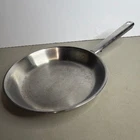 Swissmar Euro-pro Stainless Steel Frying Pan Skillet Long Handle Used. Price: $18.00.