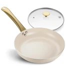Koch Systeme Cs Nonstick Frying Pan With Lid, 10 Inch Non-stick Skillet Gol New. Price: $66.29.