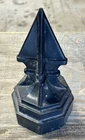 Vintage 12 Old Oil Gas Service Station Cast Iron Sign Pole Ball Finial Topper Used. Price: $95.00.