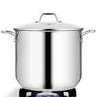 Nutrichef 19QT Soup Pot With Lid 16.45X12IN Electric, Gas, Induction New. Price: $70.99.