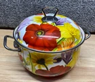The Pioneer Woman 4 Quart Dutch Oven Floral Garden Enameled Steel New. Price: $34.99.
