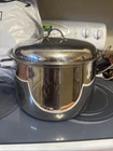 Belgique Tools Of The Trade 11 Qt Stainless Steel Stock Pot With Lid Used. Price: $49.99.