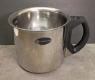 Schulte-ufer 1.5L Double Boiler Milk Pot Bain Marie Stainless Steel Used. Price: $44.95.
