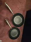 Guy Fieri's Flavortown Laser Titanium 2 Pcs Fry Pan Set 8.5" And 10" - Used. Price: $30.00.