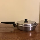 Vintage Flavor Seal 9 Fry Pan & Lid By Cory 18-8 Zirconium Stainless Steel Used. Price: $24.99.