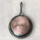 Belgique Tools Of The Trade Gourmet Stainless Steel Copper Skillet Fry Pan 9.5" Used. Price: $24.95.