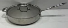 All Clad Stainless Steel Saute Pan W/ Lid 11 Wide 2.5 Deep Skillet Fry - Read Used. Price: $139.00.
