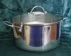 Princess House Heritage Stainless Steel Qt Duth Oven Glass Lid #6639 Nib New. Price: $130.00.