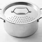 All-clad Simply Stainless-steel Multipot With Strainer, 6-QT New. Price: $85.79.