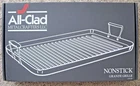 All-clad Nonstick 13" X 20" Grande Grille/grill 3013NS/RED Mitts Alum Bonus Gift New. Price: $159.99.