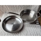 Cuisinart Multiclad Pro Stainlesssteel Set 10" Skillet & 3 Qt Saucepan Induction Used. Price: $60.00.
