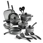 Tramontina Primaware 18-PC Nonstick Cookware Set Gray New. Price: $37.99.