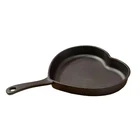 New Paris Hilton Pre-seasoned Cast Iron Heart Skillet Pan, Heavy-duty Frying. Price: $35.95.