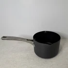 Calphalon Classic Non-stick Saucepan Black 2.5 Qt Flat-bottomed Dishwasher Safe Used. Price: $12.00.