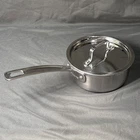 Cuisinart 1.5 Qt Saucepan & Lid MCP19-16N Multiclad Pro Triple Ply Stainless Used. Price: $32.85.