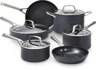 Ninja Neverstick Premium Cookware Set, 10-PIECE, C39500C Pfoa-free, Black New. Price: $579.58.